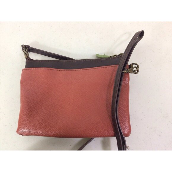 Chala Brown Crossbody Purse Blue Bird - Picture 7 of 7